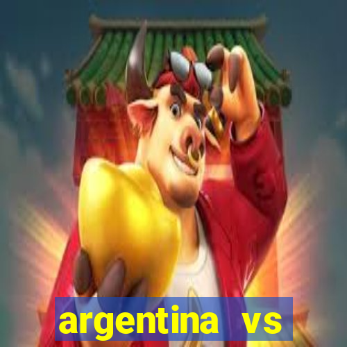 argentina vs equador onde assistir