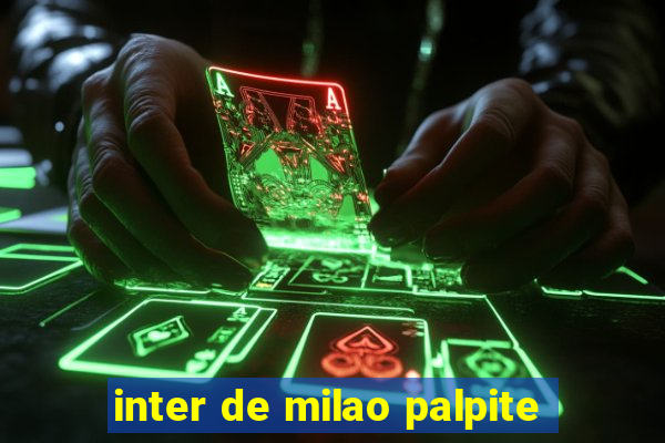 inter de milao palpite