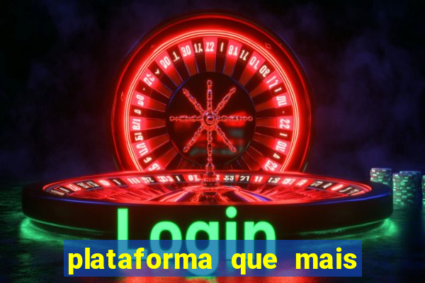 plataforma que mais paga slots