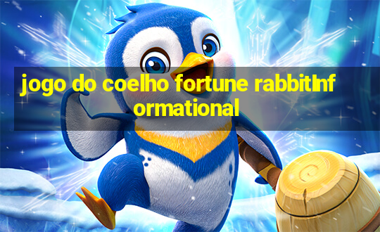 jogo do coelho fortune rabbitInformational