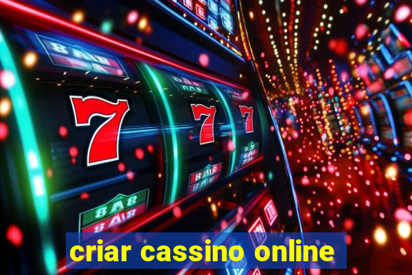 criar cassino online