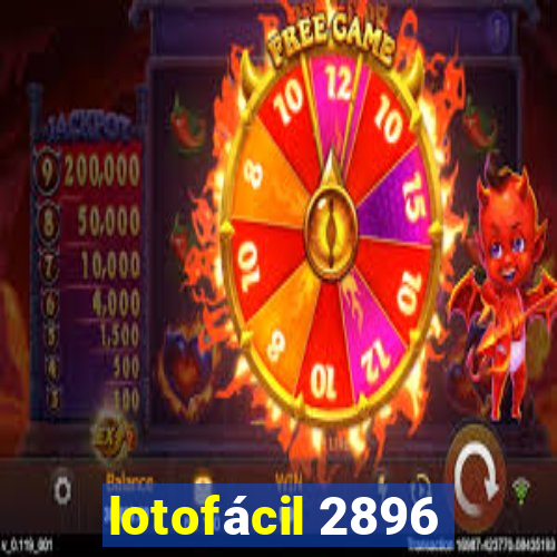 lotofácil 2896