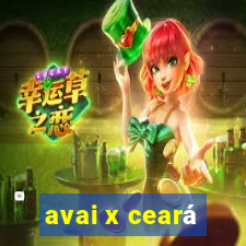 avai x ceará