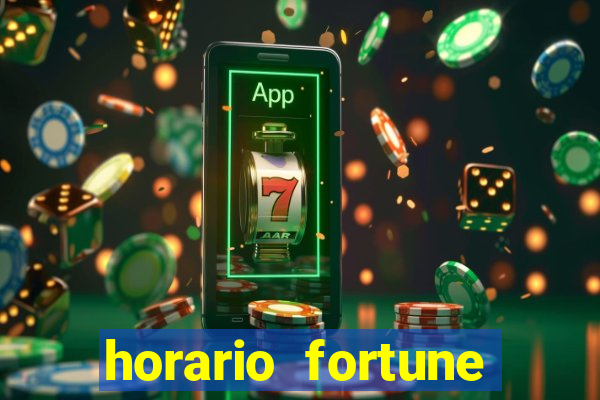 horario fortune tiger madrugada