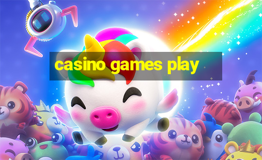 casino games play