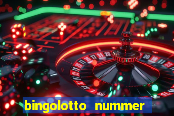 bingolotto nummer ettans bingo