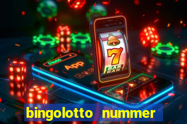 bingolotto nummer ettans bingo