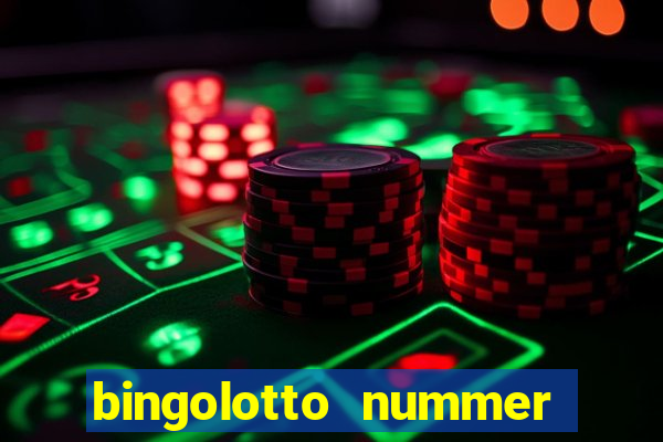 bingolotto nummer ettans bingo