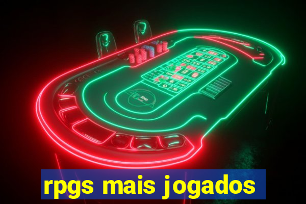 rpgs mais jogados