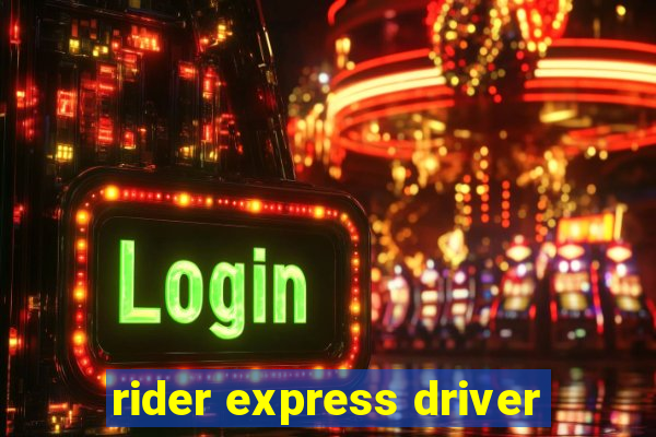 rider express driver