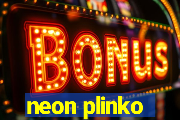 neon plinko