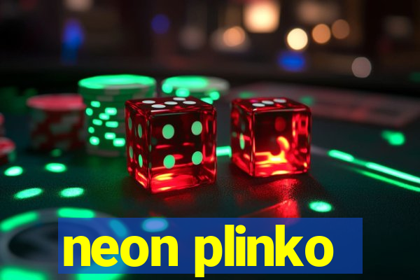 neon plinko