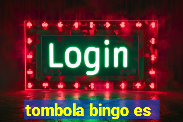 tombola bingo es