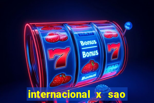 internacional x sao paulo palpites