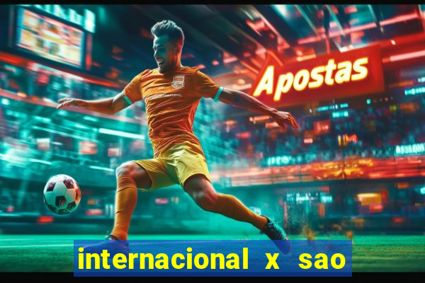 internacional x sao paulo palpites