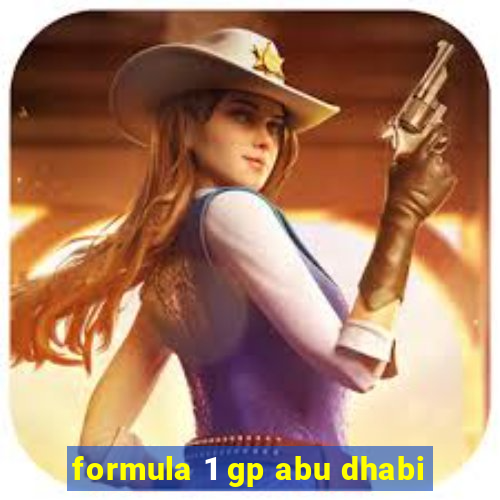 formula 1 gp abu dhabi