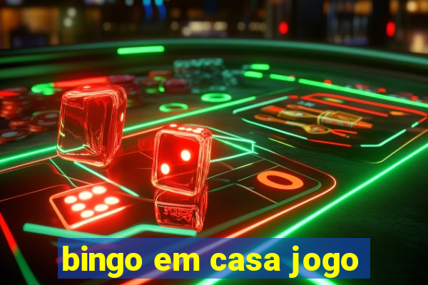 bingo em casa jogo