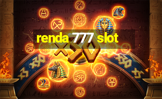 renda 777 slot