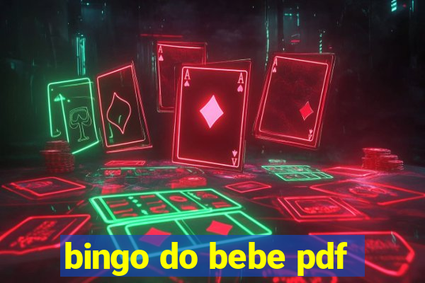 bingo do bebe pdf