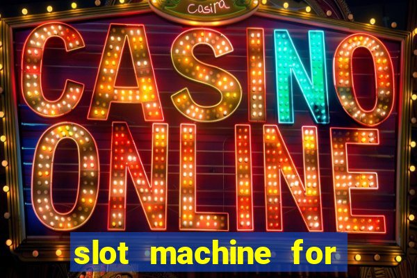 slot machine for real money