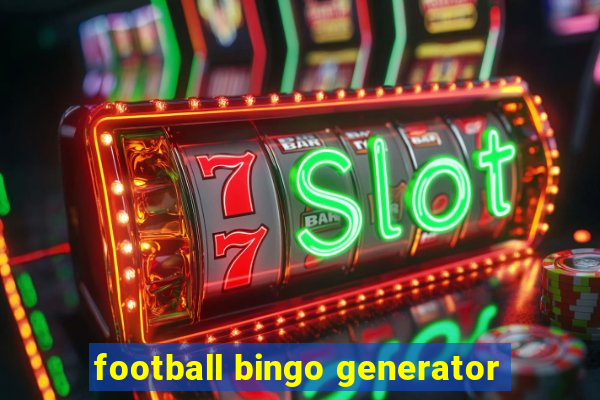 football bingo generator