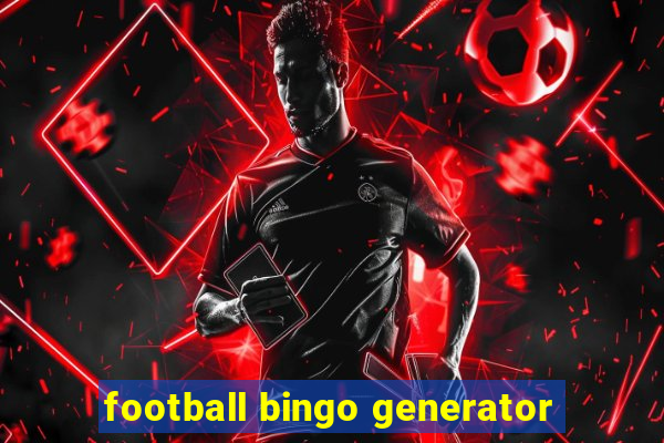 football bingo generator