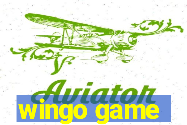 wingo game