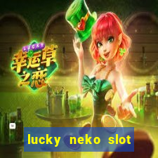 lucky neko slot logo png