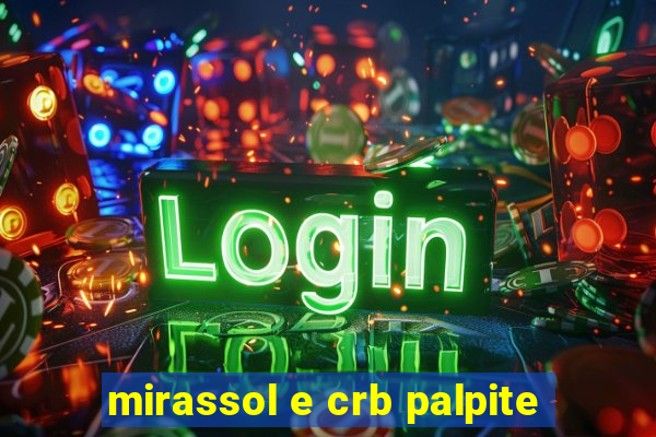 mirassol e crb palpite