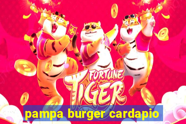 pampa burger cardapio