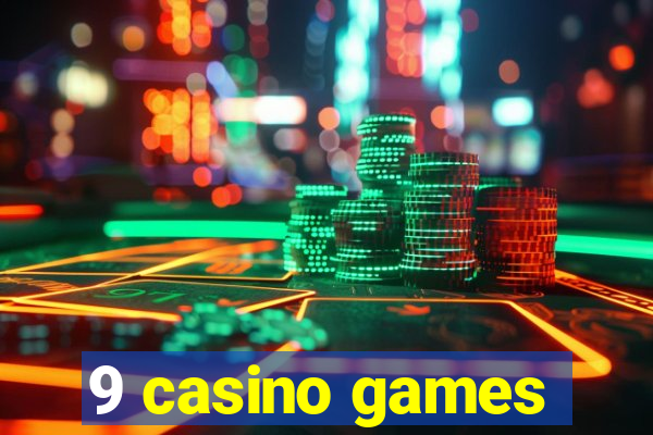 9 casino games