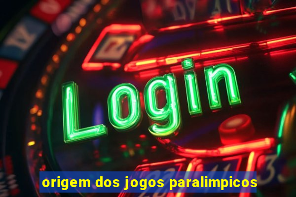 origem dos jogos paralimpicos