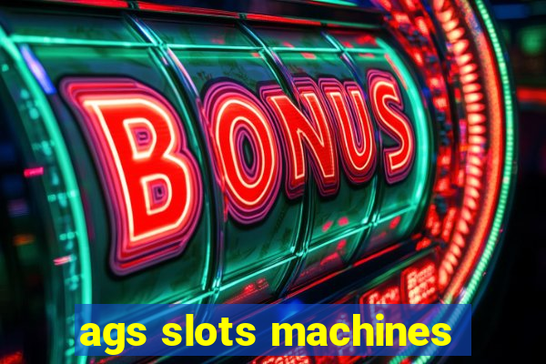 ags slots machines