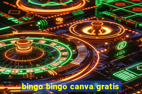 bingo bingo canva gratis