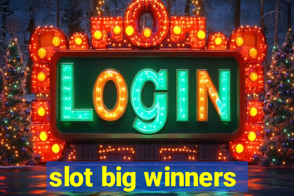 slot big winners