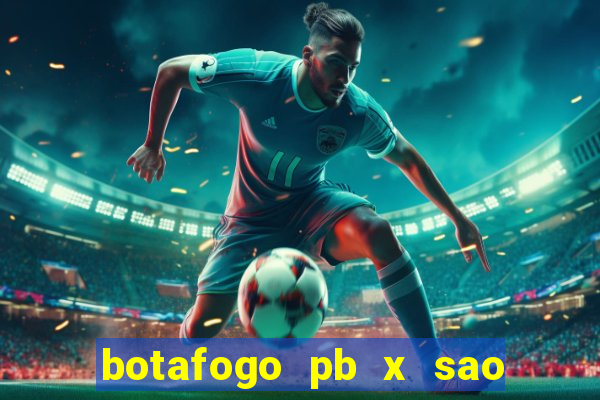 botafogo pb x sao jose palpite