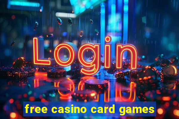 free casino card games