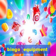 bingo equipment rental near me