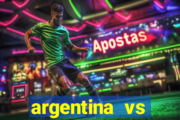 argentina vs colombia onde assistir