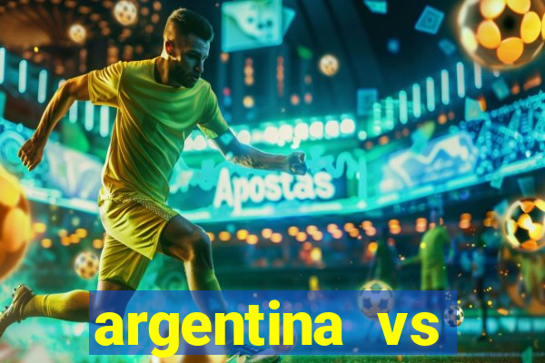 argentina vs colombia onde assistir