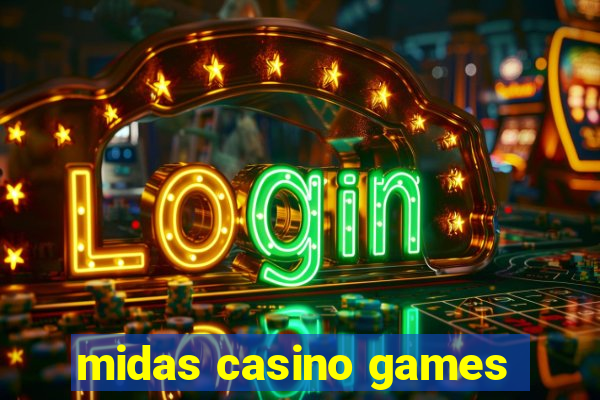 midas casino games