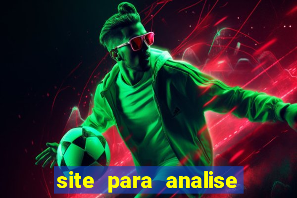 site para analise de jogos de futebol