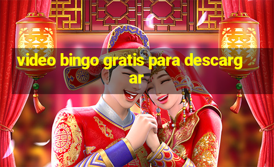 video bingo gratis para descargar