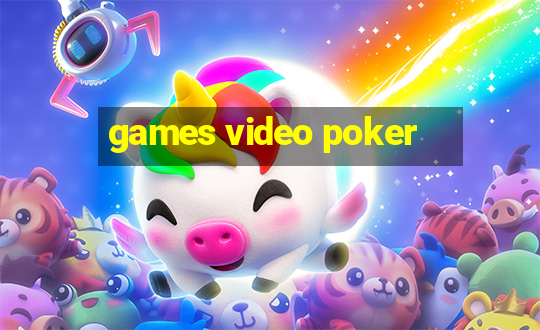 games video poker