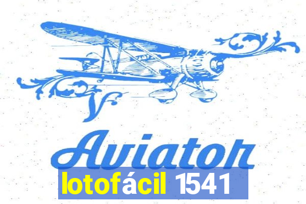 lotofácil 1541