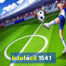 lotofácil 1541