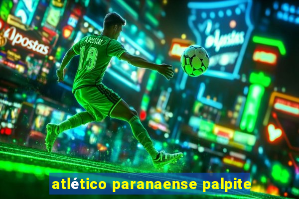 atlético paranaense palpite