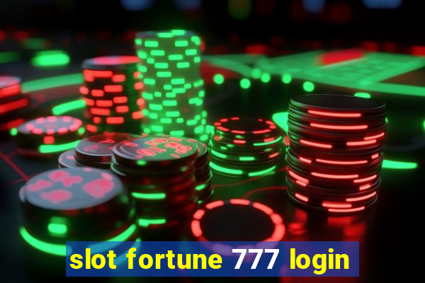 slot fortune 777 login