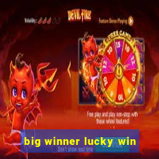 big winner lucky win