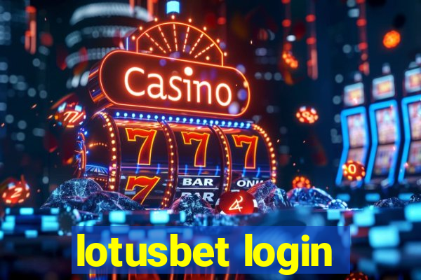 lotusbet login